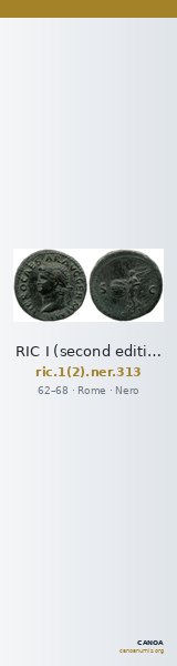 RIC I (second edition) Nero 313 — CANOA