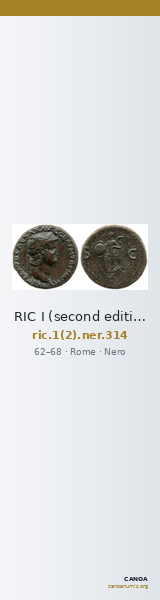 RIC I (second edition) Nero 314 — CANOA