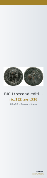 RIC I (second edition) Nero 316 — CANOA
