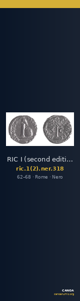 RIC I (second edition) Nero 318 — CANOA