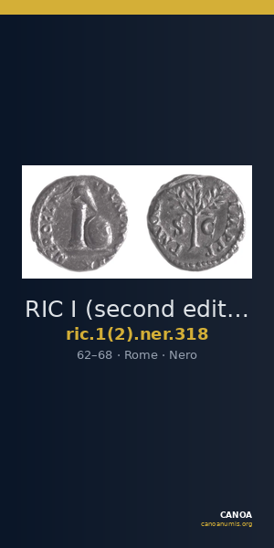 RIC I (second edition) Nero 318 — CANOA