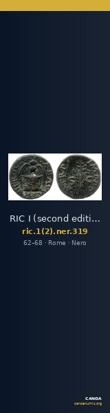 RIC I (second edition) Nero 319 — CANOA