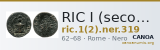 RIC I (second edition) Nero 319 — CANOA
