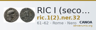 RIC I (second edition) Nero 32 — CANOA