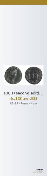 RIC I (second edition) Nero 323 — CANOA