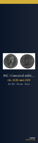 RIC I (second edition) Nero 323 — CANOA