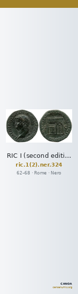 RIC I (second edition) Nero 324 — CANOA