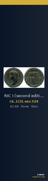 RIC I (second edition) Nero 324 — CANOA