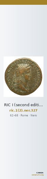 RIC I (second edition) Nero 327 — CANOA