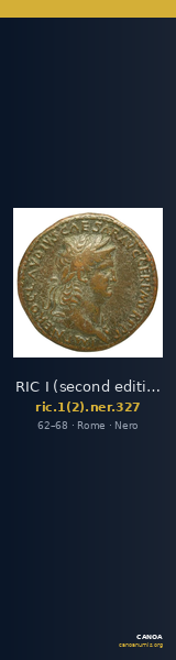 RIC I (second edition) Nero 327 — CANOA