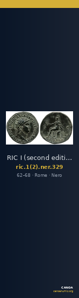 RIC I (second edition) Nero 329 — CANOA