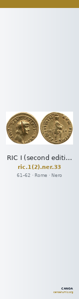 RIC I (second edition) Nero 33 — CANOA