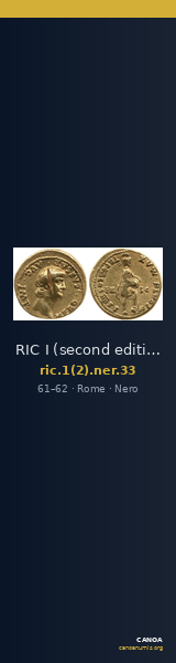 RIC I (second edition) Nero 33 — CANOA