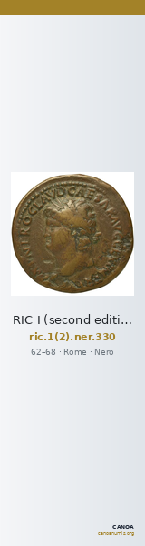 RIC I (second edition) Nero 330 — CANOA