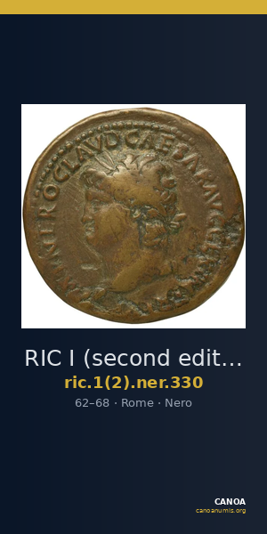 RIC I (second edition) Nero 330 — CANOA