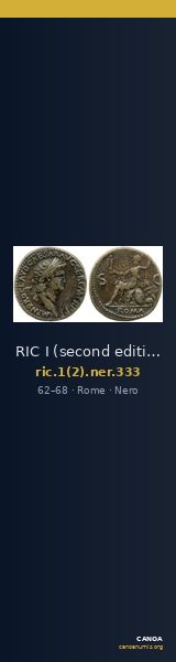 RIC I (second edition) Nero 333 — CANOA