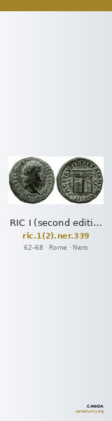 RIC I (second edition) Nero 339 — CANOA