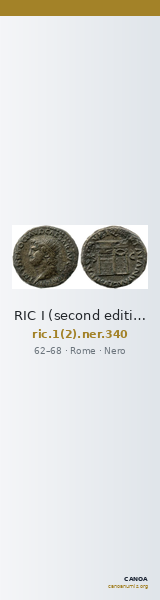 RIC I (second edition) Nero 340 — CANOA