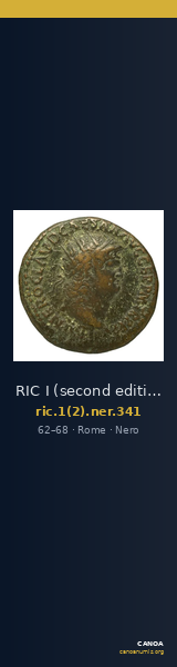 RIC I (second edition) Nero 341 — CANOA