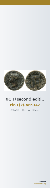 RIC I (second edition) Nero 342 — CANOA
