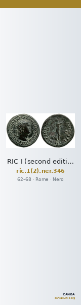 RIC I (second edition) Nero 346 — CANOA