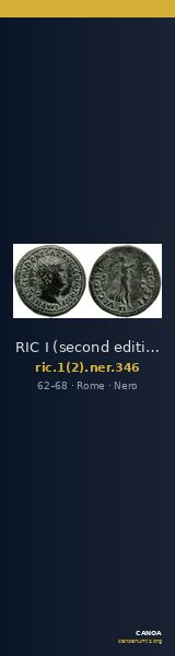 RIC I (second edition) Nero 346 — CANOA