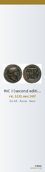 RIC I (second edition) Nero 347 — CANOA