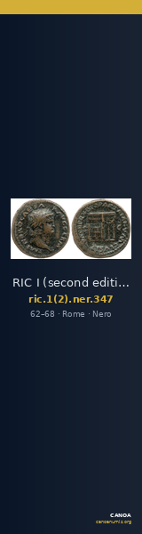 RIC I (second edition) Nero 347 — CANOA
