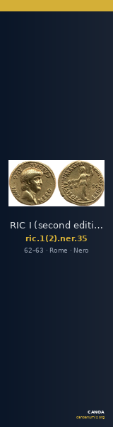 RIC I (second edition) Nero 35 — CANOA