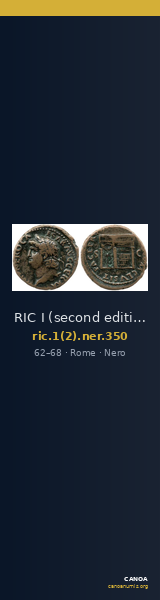 RIC I (second edition) Nero 350 — CANOA