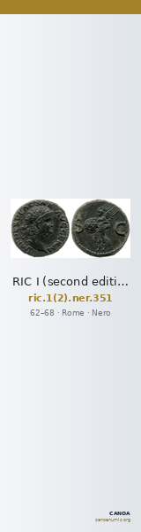 RIC I (second edition) Nero 351 — CANOA