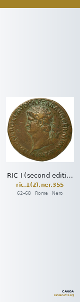 RIC I (second edition) Nero 355 — CANOA