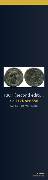 RIC I (second edition) Nero 356 — CANOA