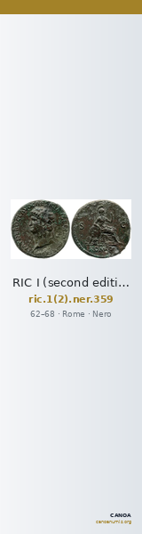 RIC I (second edition) Nero 359 — CANOA