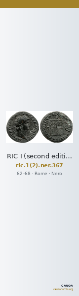RIC I (second edition) Nero 367 — CANOA