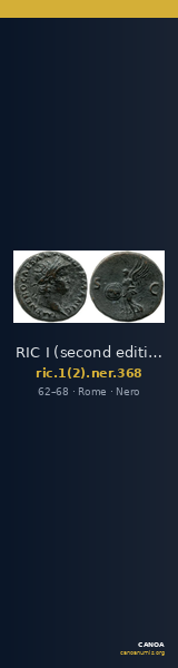RIC I (second edition) Nero 368 — CANOA