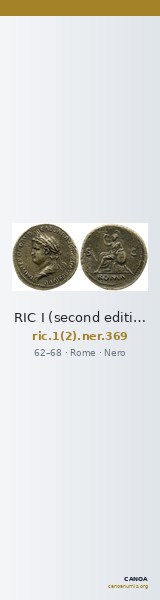 RIC I (second edition) Nero 369 — CANOA