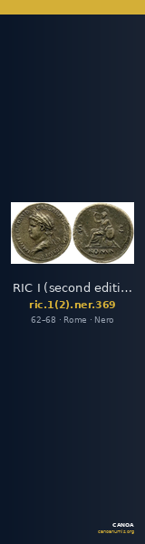 RIC I (second edition) Nero 369 — CANOA