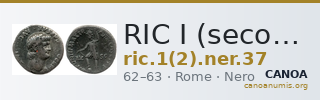 RIC I (second edition) Nero 37 — CANOA