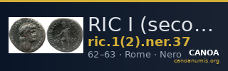 RIC I (second edition) Nero 37 — CANOA