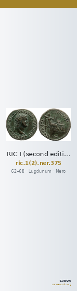 RIC I (second edition) Nero 375 — CANOA