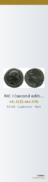 RIC I (second edition) Nero 376 — CANOA