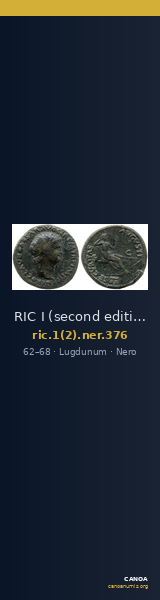 RIC I (second edition) Nero 376 — CANOA