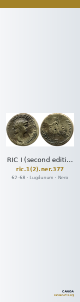 RIC I (second edition) Nero 377 — CANOA