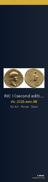 RIC I (second edition) Nero 38 — CANOA