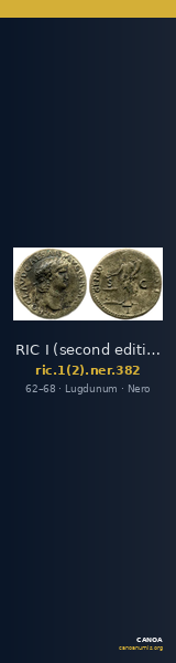 RIC I (second edition) Nero 382 — CANOA