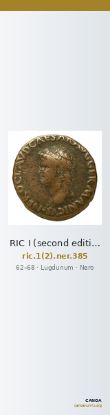 RIC I (second edition) Nero 385 — CANOA