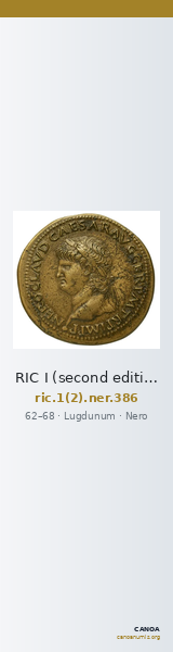 RIC I (second edition) Nero 386 — CANOA