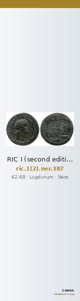 RIC I (second edition) Nero 387 — CANOA