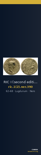 RIC I (second edition) Nero 390 — CANOA